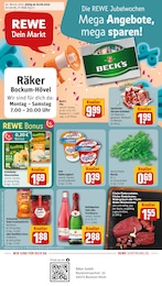 REWE Prospekt "Dein Markt" für Hamm, 36 Seiten, 29.09.2025 - 04.10.2025