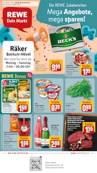 Aktueller REWE Prospekt "Dein Markt" Seite 1 von 36 Seiten für Hamm