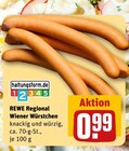Aktuelles Wiener Würstchen Angebot bei REWE in Duisburg ab 0,99 €