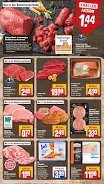 Rindfleisch Angebot im aktuellen REWE Prospekt auf Seite 8