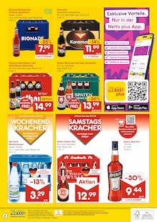 Bier im aktuellen Netto Marken-Discount Prospekt (Albstadt) Bier im Netto Marken-Discount Prospekt "DER ORT, AN DEM DU IMMER AUSGEZEICHNETE PREISE FINDEST." mit 2 Seiten (Albstadt)