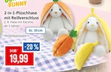 2-in-1-Plüschhase mit Reißverschluss im Angebot bei Kaufhaus Stolz in Greifswald 2-in-1-Plüschhase mit Reißverschluss Angebote bei Kaufhaus Stolz Greifswald für 19,99 €