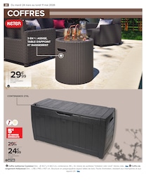 Prix et réduction Meuble dans le prospectus Carrefour en cours Offre Meuble dans le catalogue Carrefour du moment à la page 28