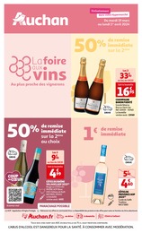 Catalogue Supermarchés Auchan Hypermarché en cours à Revel et alentours, La foire aux vins, 36 pages, 19/03/2024 - 01/04/2024