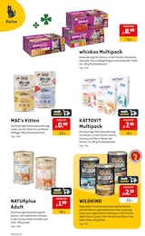Whiskas Katzennahrung Angebot im aktuellen Das Futterhaus Prospekt auf Seite 6