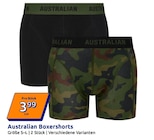 Boxershorts im Action Prospekt Boxershorts von Australian im aktuellen Action Prospekt für 3,99 €