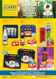 Netto Marken-Discount Prospekt für Erkelenz mit 2 Seiten Netto Marken-Discount Prospekt für Erkelenz: "DER ORT, AN DEM DU IMMER AUSGEZEICHNETE PREISE FINDEST.", 2 Seiten, 28.09.2026 - 02.10.2026