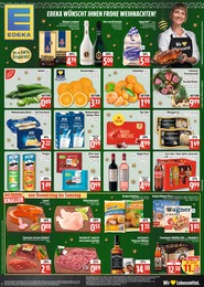 EDEKA Prospekt für Ingolstadt mit 1 Seite EDEKA Prospekt für Ingolstadt: "EDEKA WÜNSCHT IHNEN FROHE WEIHNACHTEN!", 1 Seite, 19.12.2024 - 21.12.2024