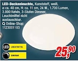 LED-Deckenleuchte Angebote bei Opti-Megastore Bremerhaven für 25,90 €