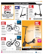 Trottinette Électrique Angebote im Prospekt "FAITES ENTRER LA NOUVEAUTÉ À LA MAISON !" von Carrefour auf Seite 21