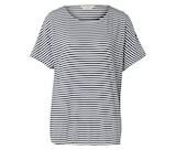 Tchibo im Supermarkt - Blusenshirt, dunkelblau-weiß gestreift Angebot im Prospekt Blusenshirt, dunkelblau-weiß gestreift bei Tchibo im Supermarkt im Prospekt "" für 12,99 €