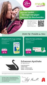 mea - meine apotheke Prospekt der KW 13 "Unsere März-Angebote" Aktueller mea - meine apotheke Prospekt "Unsere März-Angebote" Seite 1 von 4 Seiten