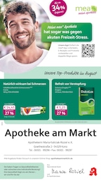 mea - meine apotheke Prospekt für Konz: "Unsere August-Angebote", 4 Seiten, 01.08.2026 - 31.08.2026