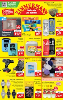 Energydrink im aktuellen Zimmermann Prospekt (Gifhorn) Energydrink im Zimmermann Prospekt "Aktuelle Angebote" mit 10 Seiten (Gifhorn)