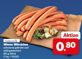 combi Norderney - Wiener Würstchen Angebot im Prospekt Wiener Würstchen bei combi im Norderney Prospekt für 0,80 €