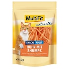 Maxi Zoo Tain-l'Hermitage - Promo MultiFit Poulet naturel aux crevettes 4 x 50 g Promo MultiFit Poulet naturel aux crevettes 4 x 50 g à 4,19 € dans le catalogue Maxi Zoo à Tain-l'Hermitage