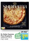 Suprema Pizza Margherita im Angebot bei E center in Neustadt Suprema Pizza Margherita Angebote von Dr. Oetker bei E center Neustadt für 3,99 €