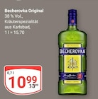 GLOBUS - Becherovka Original Angebot im Prospekt Becherovka Original bei GLOBUS im Prospekt "" für 10,99 €