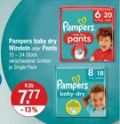 Aktuelles baby dry Windeln oder Pants Angebot bei V-Markt in Regensburg ab 7,77 €