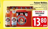 EDEKA - Weißbier Angebot im Prospekt Weißbier bei EDEKA im Prospekt "" für 13,80 €