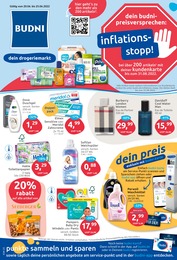 BUDNI Prospekt für Lüneburg mit 8 Seiten BUDNI Prospekt für Lüneburg: dein drogeriemarkt., 8 Seiten, 20.06.2022 - 25.06.2022