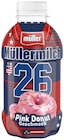 Aktuelles Müllermilch Pink Donut Geschmack Angebot bei REWE in Siegen (Universitätsstadt) ab 0,69 €