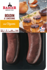 BOUDINS NOIRS AUX OIGNONS BAHIER - BAHIER en promo chez Auchan Hypermarché BOUDINS NOIRS AUX OIGNONS BAHIER - BAHIER dans le catalogue Auchan Hypermarché