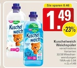 Weichspüler Angebote von Kuschelweich bei WEZ Minden für 1,49 €