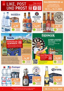 Becks im aktuellen Finkbeiner Prospekt (Ulm) Becks im Finkbeiner Prospekt "Herzlich Willkommen" mit 12 Seiten (Ulm)