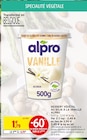 Dessert Végétal au Soja à la Vanille - ALPRO en promo chez Intermarché Hyper Dessert Végétal au Soja à la Vanille - ALPRO dans le catalogue Intermarché Hyper