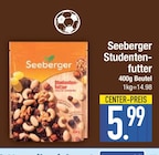 Nüsse im EDEKA Prospekt Studentenfutter von Seeberger im aktuellen EDEKA Prospekt für 5,99 €