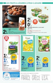 Promos Salade verte dans le catalogue "VOS PRÉPARATIFS DE NOËL à prix E.Leclerc" de E.Leclerc à la page 44