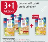 BIO Milchbrei Grieß Banane im Rossmann Prospekt BIO Milchbrei Grieß Banane von Hipp im aktuellen Rossmann Prospekt für