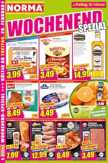 Schweinefleisch im Norma Prospekt "Mehr fürs Geld" mit 20 Seiten (Leipzig)