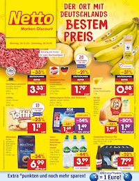 Netto Marken-Discount Prospekt: "Aktuelle Angebote", 44 Seiten, 20.10.2025 - 25.10.2025