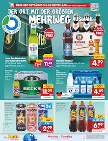 Bier im Netto Marken-Discount Prospekt "Aktuelle Angebote" mit 60 Seiten (Dresden)
