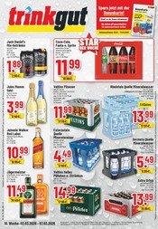 Aktueller Trinkgut Prospekt mit Bier, "Aktuelle Angebote", Seite 1