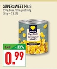 SUPERSWEET MAIS im Angebot bei Marktkauf in Paderborn SUPERSWEET MAIS Angebote von EDEKA Herzstücke bei Marktkauf Paderborn für 0,99 €