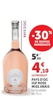 Promo Pays d'Oc IGP Rosé Gris à 4,10 € dans le catalogue Super U à Marseille