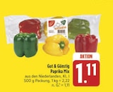 Paprika Mix Angebote von Gut & Günstig bei E center Schwabach für 1,11 €