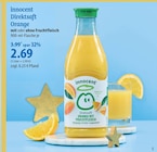 famila Nordost Barth - innocent Direktsaft Orange Angebot im Prospekt innocent Direktsaft Orange bei famila Nordost im Barth Prospekt für 2,69 €