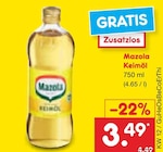 Keimöl Angebote von Mazola bei Netto Marken-Discount Gera für 3,49 €