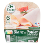 Blanc de poulet doré au four - CARREFOUR EXTRA en promo chez Carrefour Market Courbevoie à 2,90 €