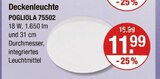 Deckenleuchte bei V-Markt im Prospekt "" für 11,99 €