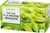 Thé vert à la menthe aromatisé à Casino Supermarchés dans Saleilles