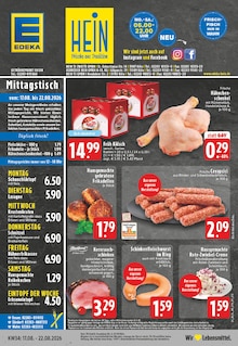 Aktueller EDEKA Prospekt "Aktuelle Angebote" für Köln Aktueller EDEKA Prospekt für Köln mit Seiten