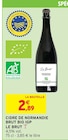 Cidre de normandie brut bio IGP à Intermarché Super dans La Fresnaye-sur-Chédouet Cidre de normandie brut bio IGP à Intermarché Super dans La Fresnaye-sur-Chédouet