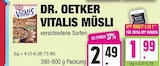 EDEKA Norderstedt - Vitalis Müsli Angebot im Prospekt Vitalis Müsli bei EDEKA im Norderstedt Prospekt für 1,99 €