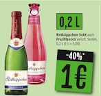Sekt im Angebot bei Marktkauf in Leinfelden-Echterdingen Sekt Angebote von Rotkäppchen bei Marktkauf Leinfelden-Echterdingen für 1,00 €