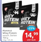 Whey Protein Vanilla von Mammut im aktuellen budni Prospekt